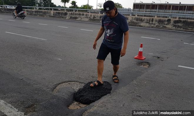JKR sudah ada akujanji sifar potholes, buktikan janji itu benar – Lando Zawawi