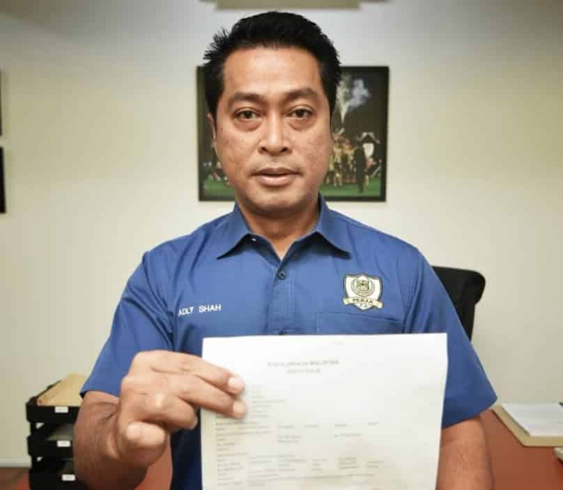 Timbalan Presiden Pafa buat laporan polis, ditohmah perosak bolasepak Perak