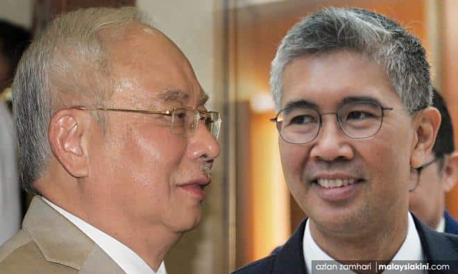 Pulang paku buah keras : Mana duit penyelesaian dan pemulangan dana 1MDB tempohari, sinis Najib kepada Zafrul