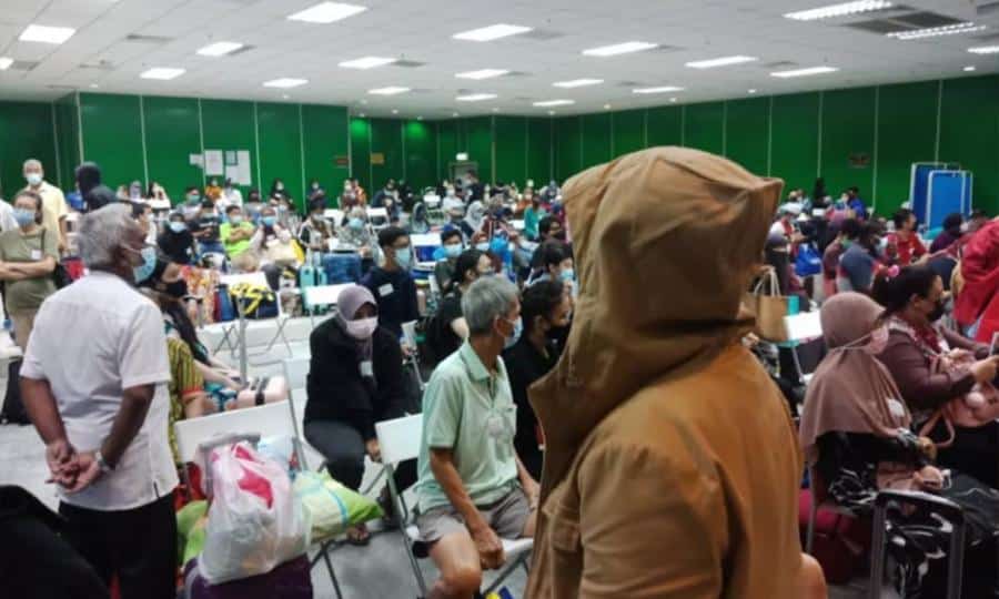 Prosedur bertindih punca pusat kuarantin MAEPS huru hara
