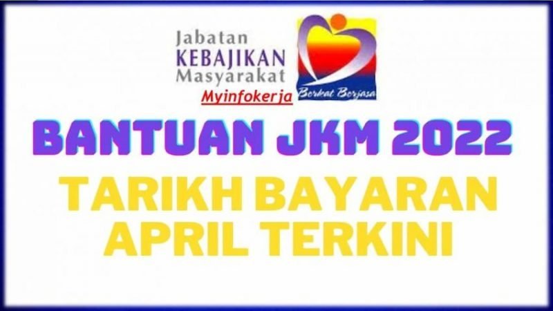 Bantuan Jkm Jadual Terkini Tarikh Bayaran Bulan April