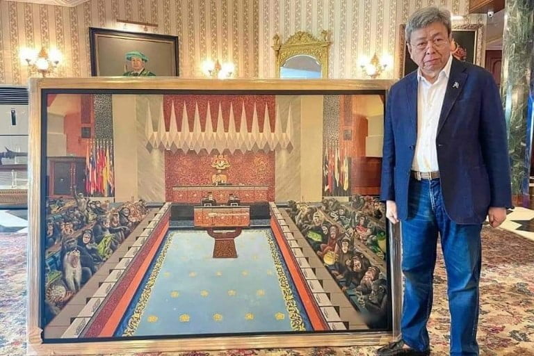 Beli lukisan karikatur Ahli Dewan Rakyat, tindakan Sultan Selangor dipertikai