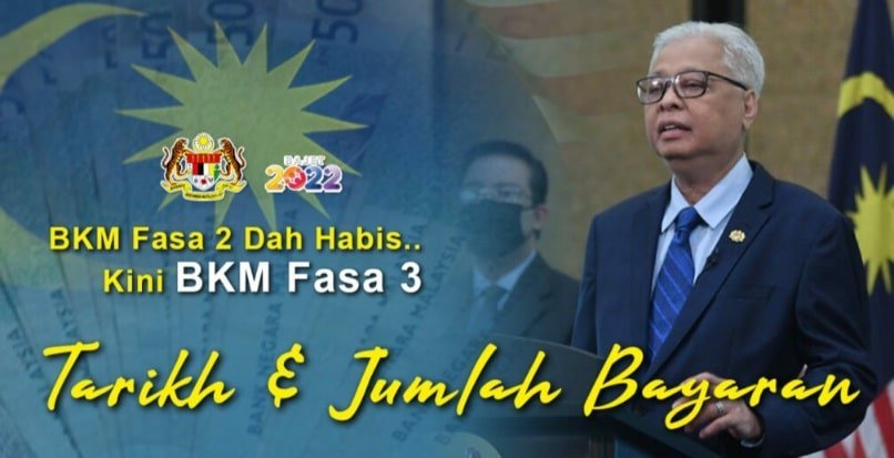 Penting!!! Tarikh dan Jumlah Pembayaran BKM Fasa 3 diumum