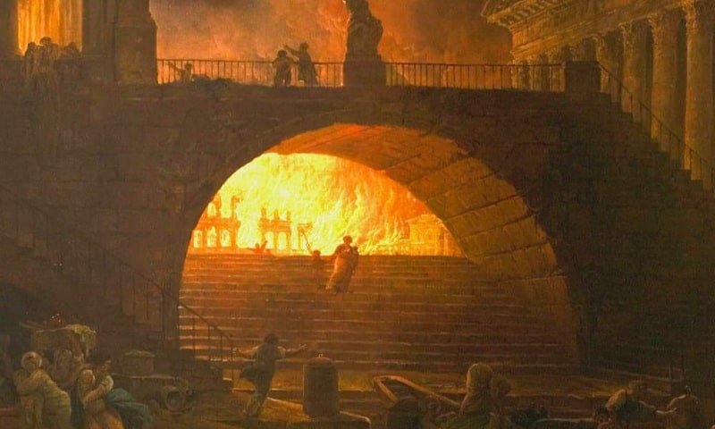 Ini kisah sebenar kebakaran besar kota Rom yang tidak pernah diceritakan