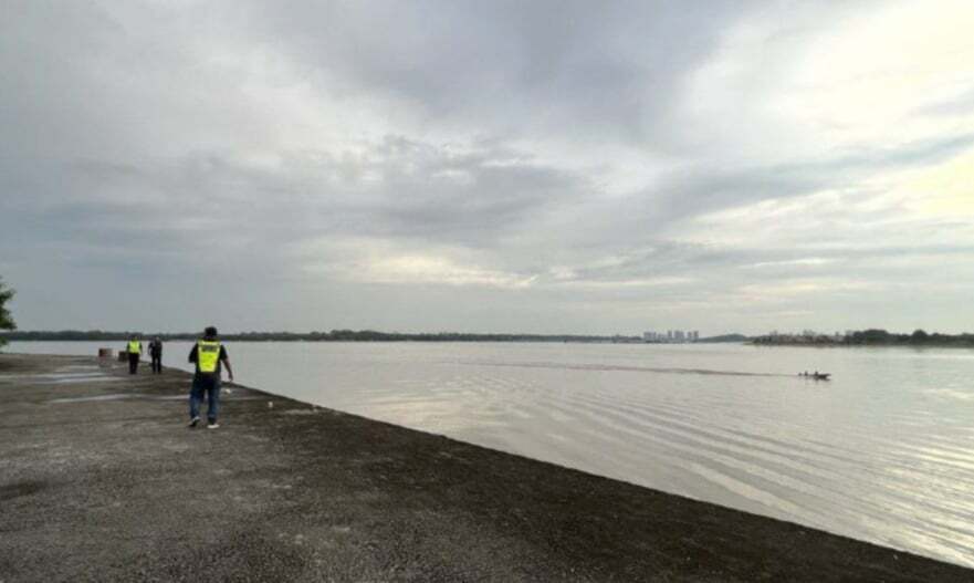 Dua beranak disyaki lemas selepas terjun ke dlm laut di Johor