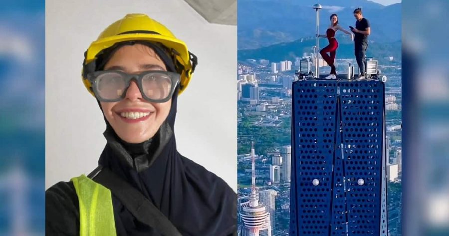 Sanggup menyamar demi ‘content’, wanita Rusia panjat menara Merdeka 118