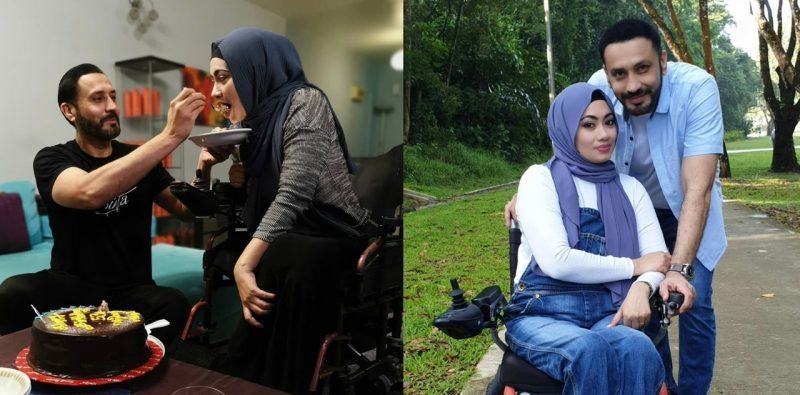 Isteri lumpuh selepas melahirkan anak, kesetiaan Edika Yusof kembali jadi bualan