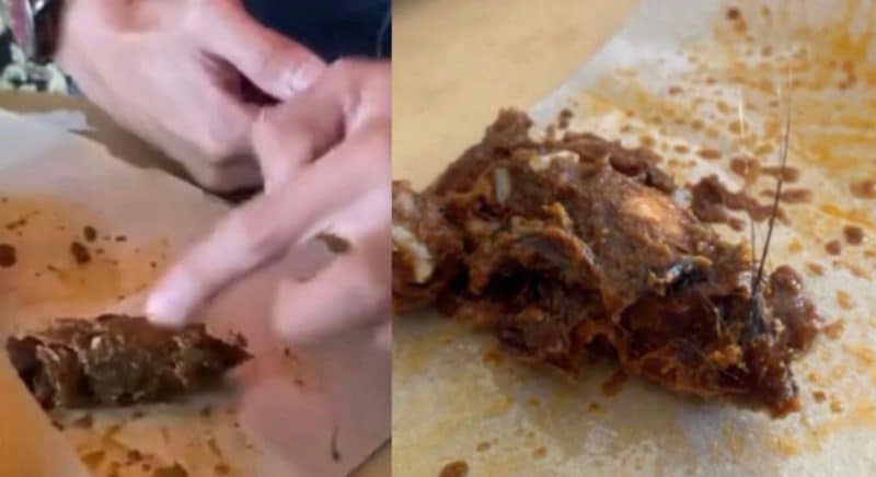 Ramai kembang tekak tengok kepala tikus sesat dalam nasi kukus kedai viral