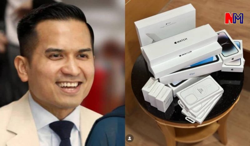 Didakwa beri nafkah RM6,000 sebulan tak cukup, SM Faisal buktikan dgn hadiahkan anak-anak barangan Apple