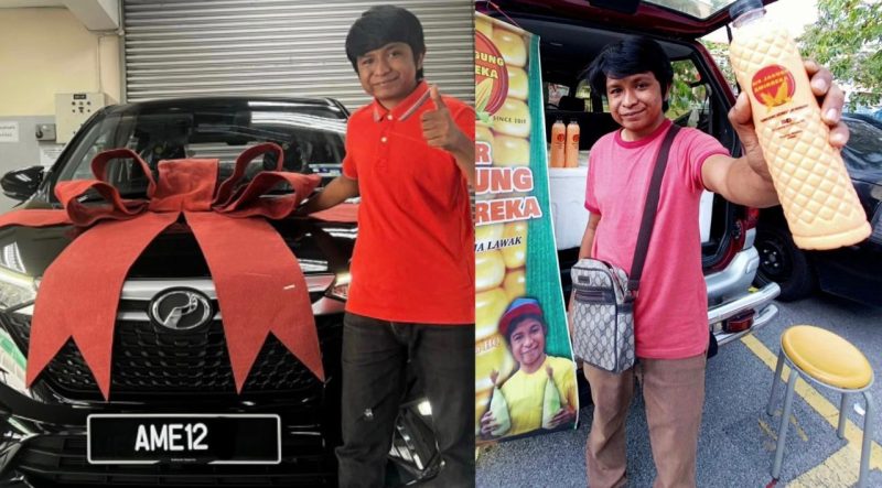 Amir Raja Lawak bersyukur miliki Perodua Alza, hasil jualan air jagung