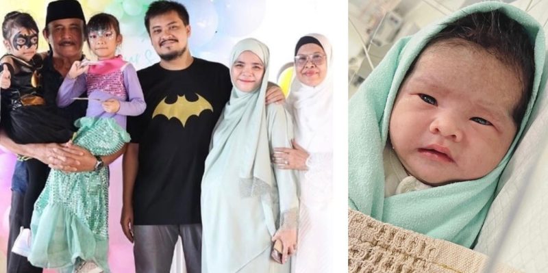 Syafiq Yusof dapat anak ketiga, Datin Patimah luah rasa syukur kini miliki lapan cucu
