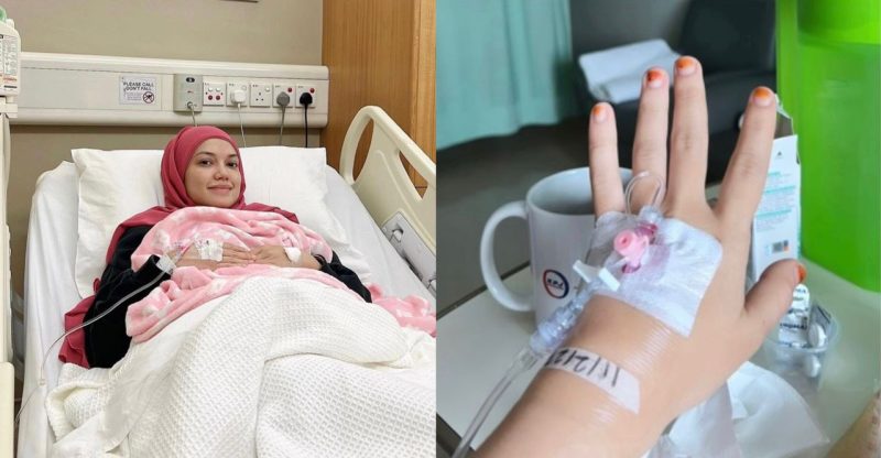 “Akhirnya tumbang juga” – Puteri Sarah jatuh sakit, dimasukkan ke hospital sejurus pulang dari Dubai
