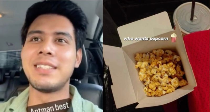 Muat naik review filem Antman & popcorn di IG, netizen dakwa Hafidz Roshdi tengok wayang dengan bekas kekasih?