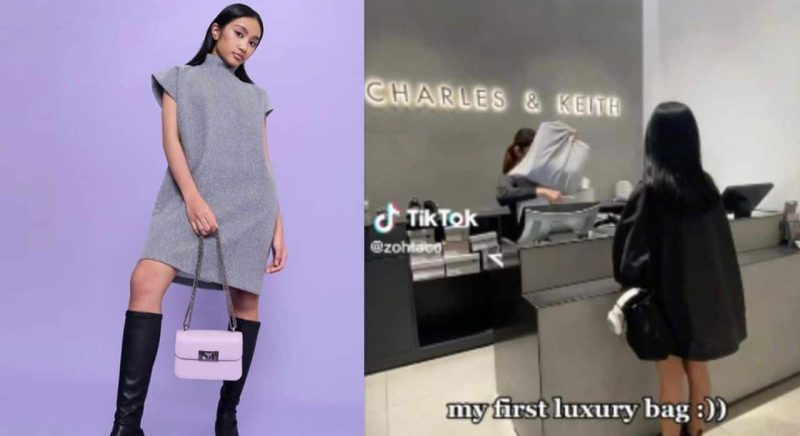 Pernah dikutuk netizen tentang status beg jenama mewah, kini gadis ini dipilih sebagai model Charles & Keith