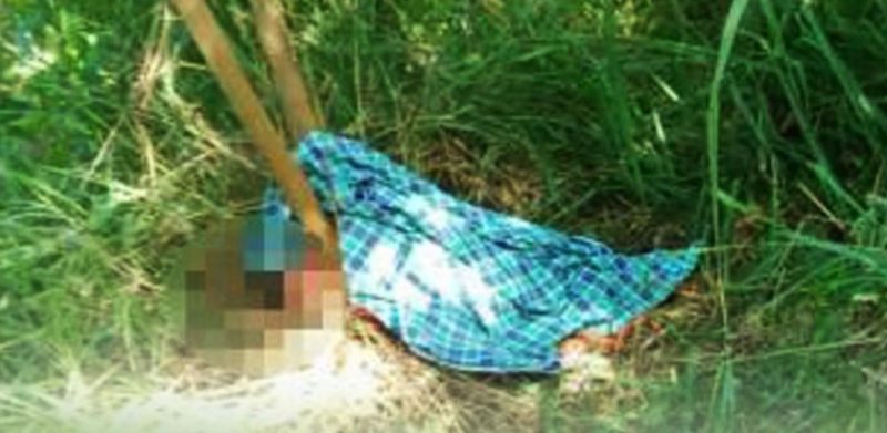 Budak 3 tahun dibunuh, kepala tersepit pokok, tangan diikat
