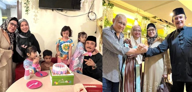 Sambut hari jadi Sumayyah, hubungan Datuk Yusof Haslam bersama besan undang sebak