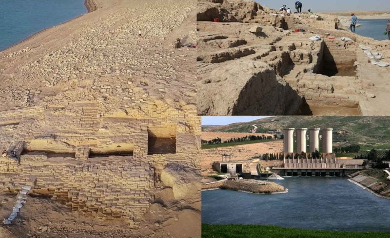Ini punca sebenar kenapa sungai Tigris dan Furat semakin kering hingga muncul bandar purba berusia 3,400 tahun