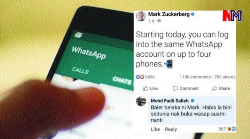 WhatsApp boleh buka banyak peranti: Golongan suami gelisah, risau kantoi curang