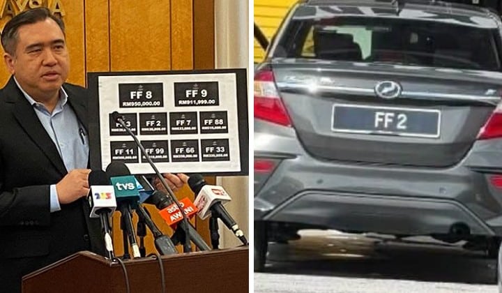 Beli plat ‘FF2’ dengan harga RM638,000 tapi letak pada kereta Bezza, sekali netizen siasat sampai lubang cacing