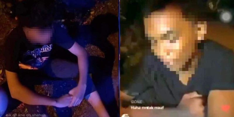 Mat rempit budak sekolah gelabah dicekup selepas seru polis di live TikTok