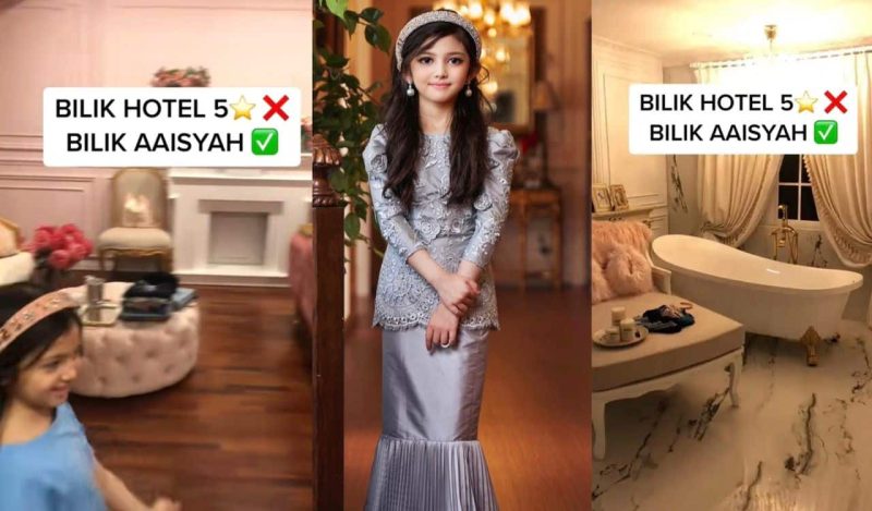 Seakan hotel 5 bintang, netizen terpegun tengok bilik tidur anak Che Ta