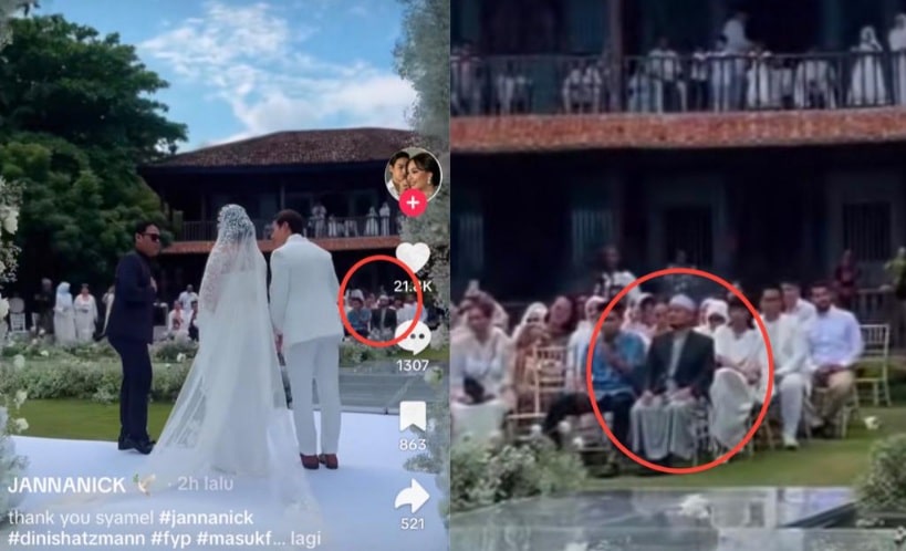 Mengaku tak sempat bertemu pengantin, warganet muat naik gambar individu iras Ustaz Wadi Annuar ketika persembahan artis jemputan