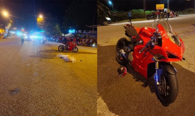 Rempuh ‘king’ keluar simpang, lagi pemilik Ducati terlibat dalam kemalangan maut