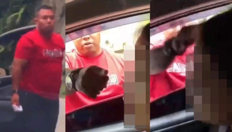 “Ko nak kenal aku siapa?” – Tular video lelaki tunjal kepala pemandu wanita undang kecaman netizen