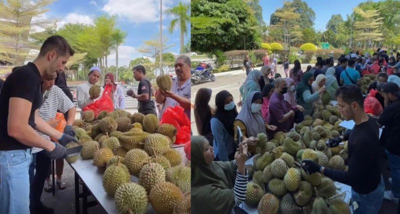 Datuk Aliff Syukri jual durian RM5 sekilo, sikap ramah & tidak berkira mendapat pujian Datuk Aliff Syukri jual durian RM5 sekilo, sikap ramah & tidak berkira mendapat pujian