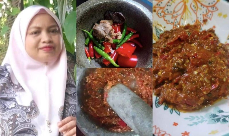 Sambal belacan sedap warna menarik, belacan dan asam jawa jangan kedekut! Wanita ini kongsi caranya