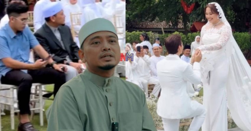 Ustaz Wadi akhirnya tampil dedah punca tidak makan, tidak bergambar dalam majlis kahwin Janna Nick dan Dini Schatzmann