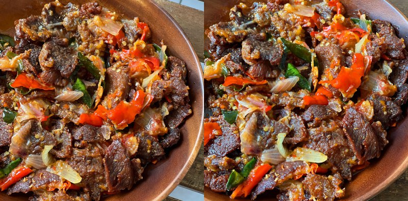 Tak tahu nak masak apa dengan daging korban? Boleh cuba resepi daging goreng cili padi limau, mudah saja rugi tak cuba