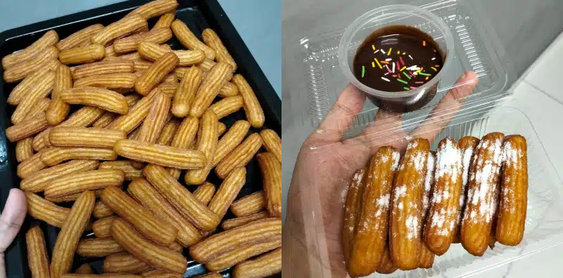 Resepi rahsia churros rangup di luar, lembut di dalam!