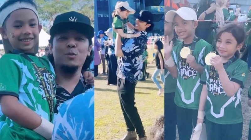 “Mak tiri tak datang ke?” – Hadir di majlis sukan anak-anak, gelagat Syamsul Yusof jadi perhatian “Mak tiri tak datang ke?” – Hadir di majlis sukan anak-anak, gelagat Syamsul Yusof jadi perhatian