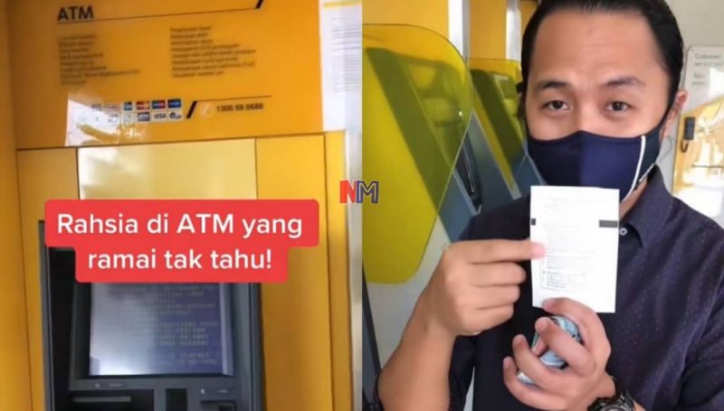 Perunding kewangan ini dedah rahsia di sebalik resit ATM, siap boleh dapat untung lagi
