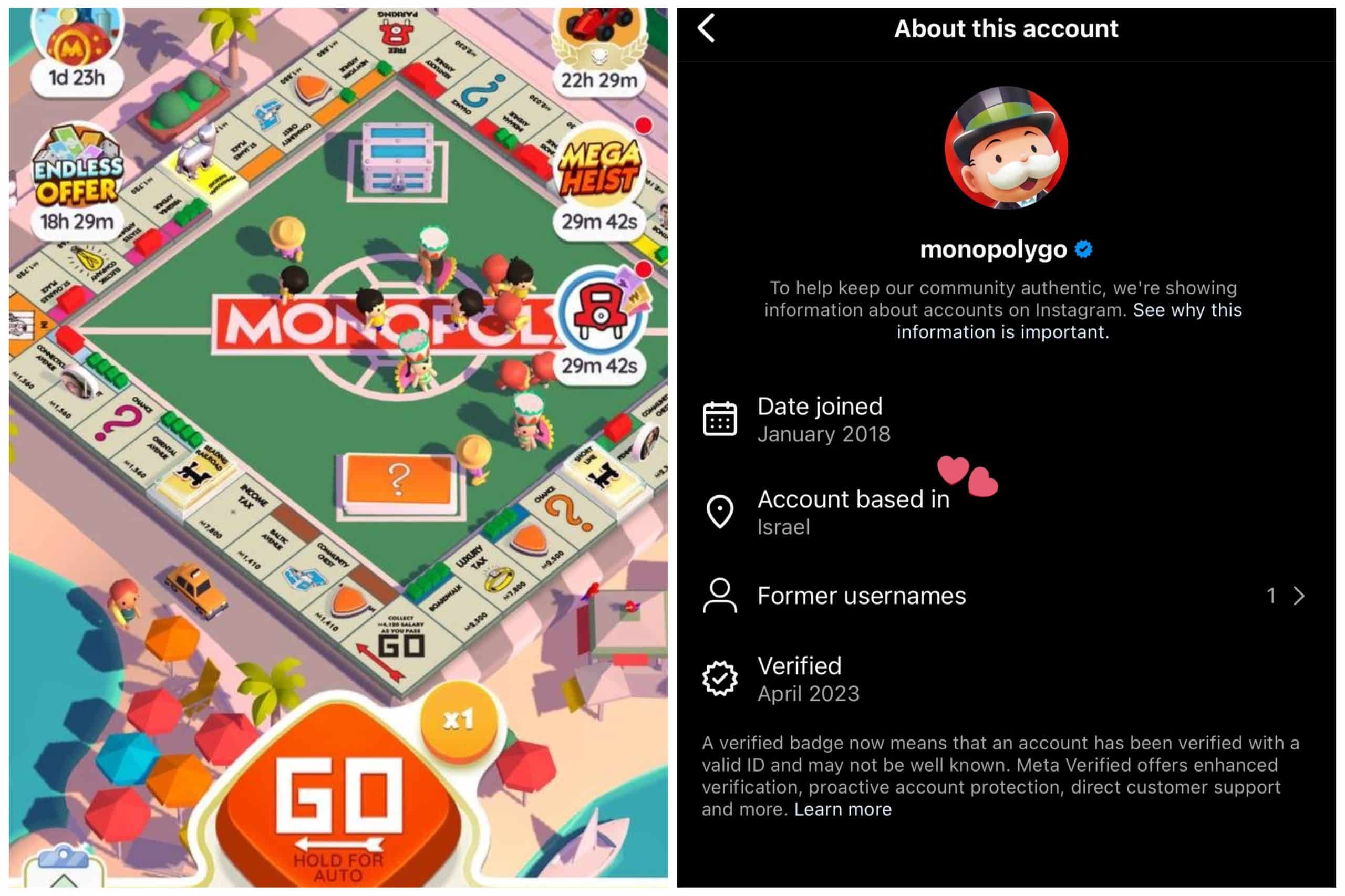 Netizen terkejut bila tahu rupanya Monopoly Go dari Israel?