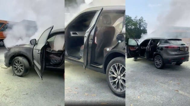 Tular video Proton X70 ‘terbakar’ di Puspakom