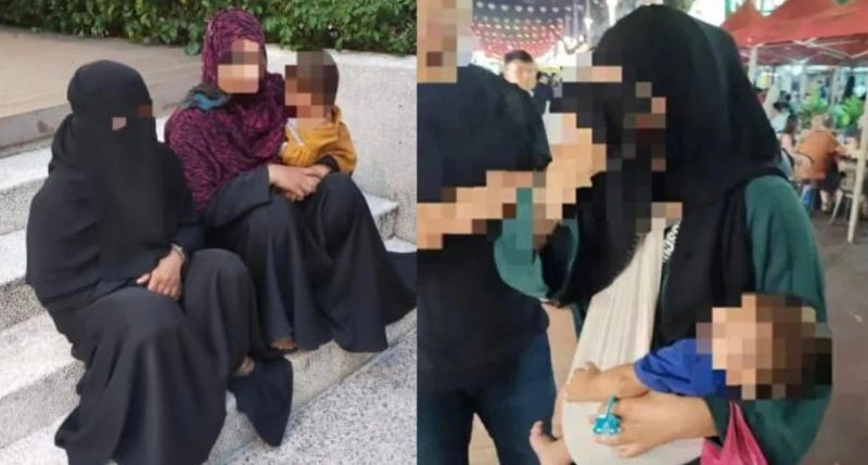 Pakai niqab & berjubah menyamar jadi wanita Muslim, rupanya ini yang dilakukan warganegara China di bandar Kuala Lumpur