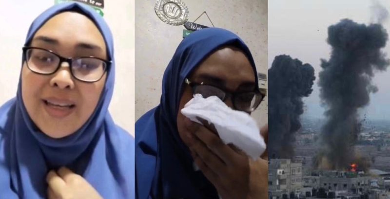 “Tolong sensitif” – Orang Malaysia hubungi Nurul Ain semata nak dengar bunyi bom di Palestin