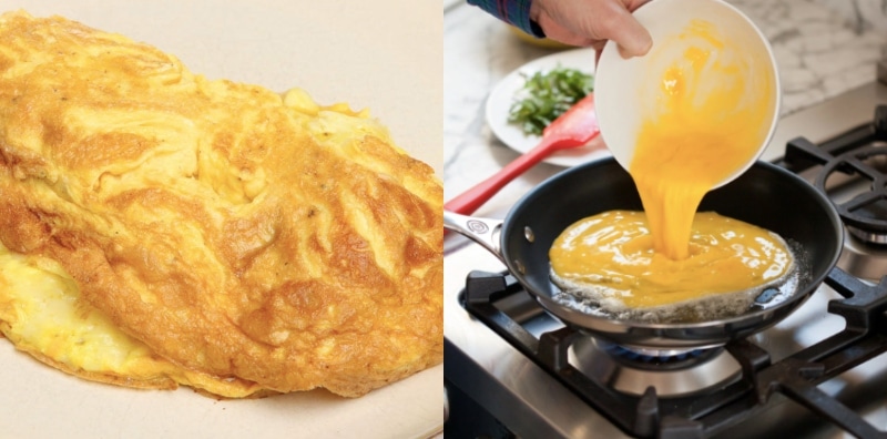Tips masak telur dadar kasi gebu gebas!