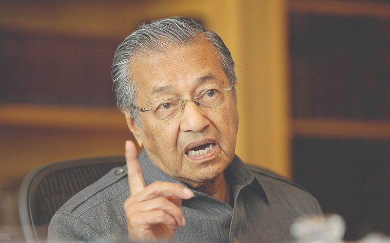 Tun M kata sokongan terhadap Umno akan terus merosot jika terus bekerjasama dengan Dap