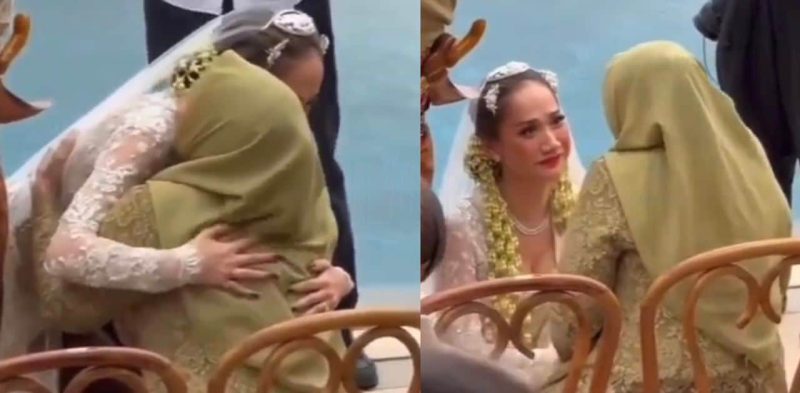 Peluk ibu arwah Ashraf ketika hari pernikahan, tindakan BCL buat netizen terharu