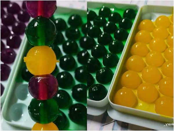 Resepi jelly ball viral, mak-mak boleh cuba buat sendiri di rumah, berwarna warni tambat hati anak