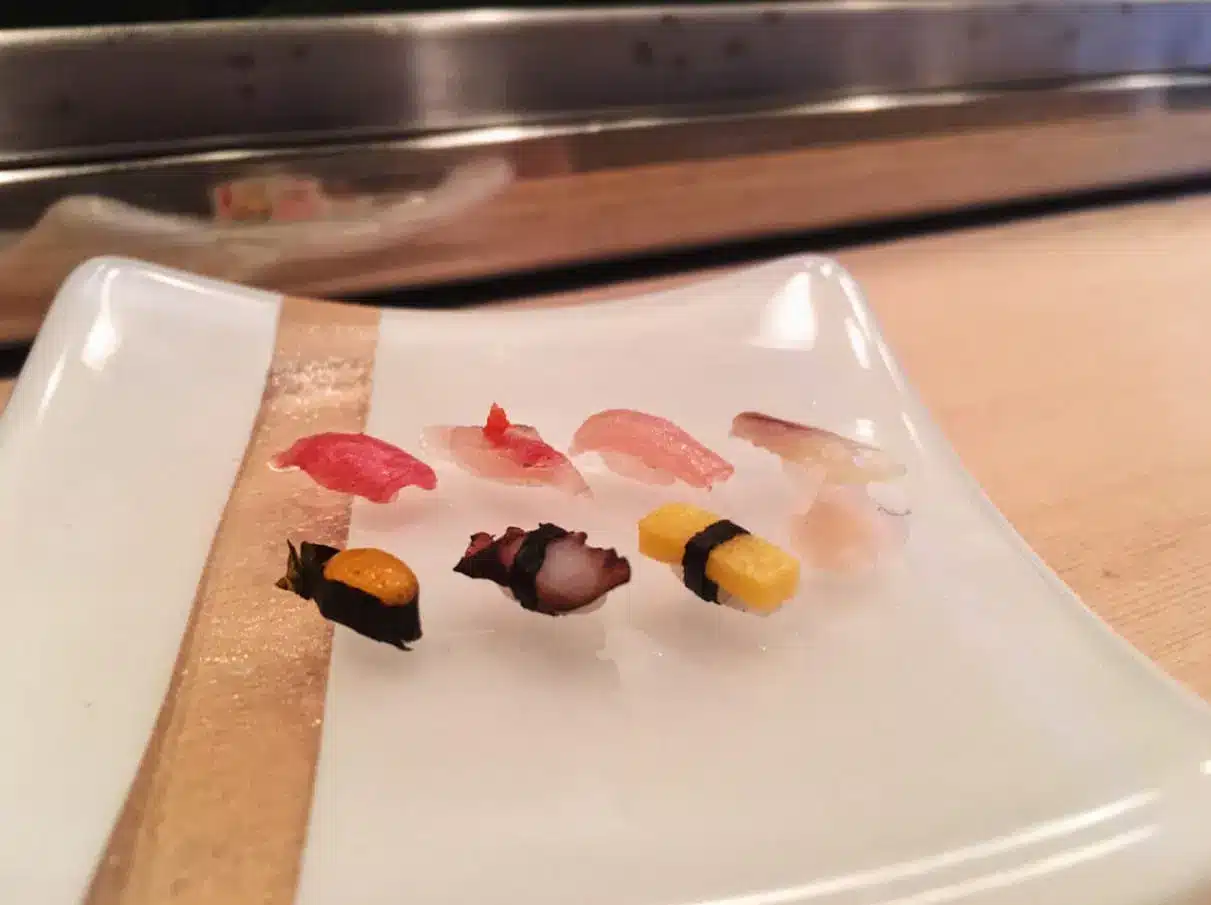 Viral sushi paling kecil di dunia bikin ramai tertarik