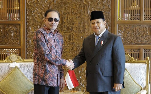 Anwar, Prabowo bincang hala tuju rapatkan hubungan Malaysia-Indonesia