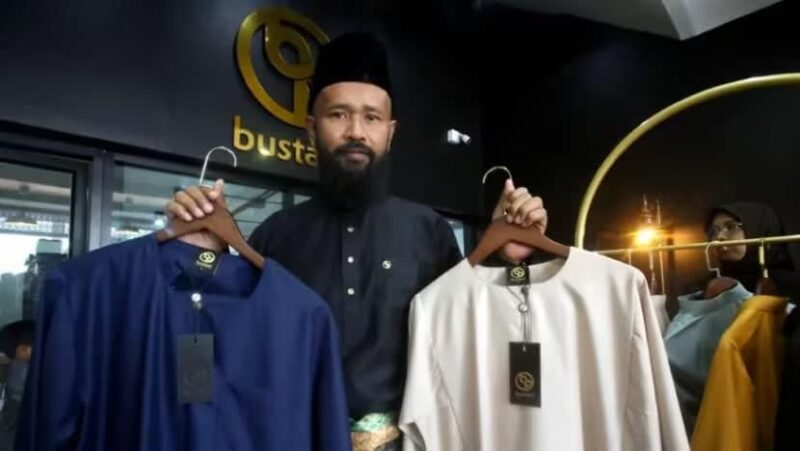 Baju Melayu kian popular di selatan Thailand menjelang Aidilfitri