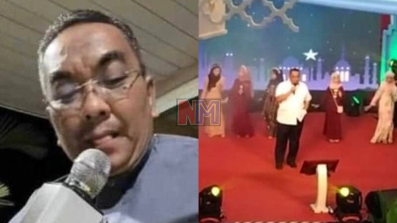 MB Kedah ‘belanja’ lagu di majlis hari raya, sekali ustaz Pas tegur Sanusi cukup-cukuplah menyanyi