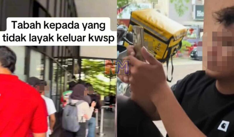 Lelaki kecewa tak dapat keluarkan akaun Fleksibel, duit simpanan KWSP sikit sangat Lelaki kecewa tak dapat keluarkan akaun Fleksibel, duit simpanan KWSP sikit sangat