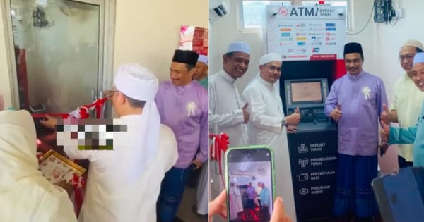 “Mesin ATM pun nak kena rasmi” – Netizen kecam Pas Kelantan suka membazir