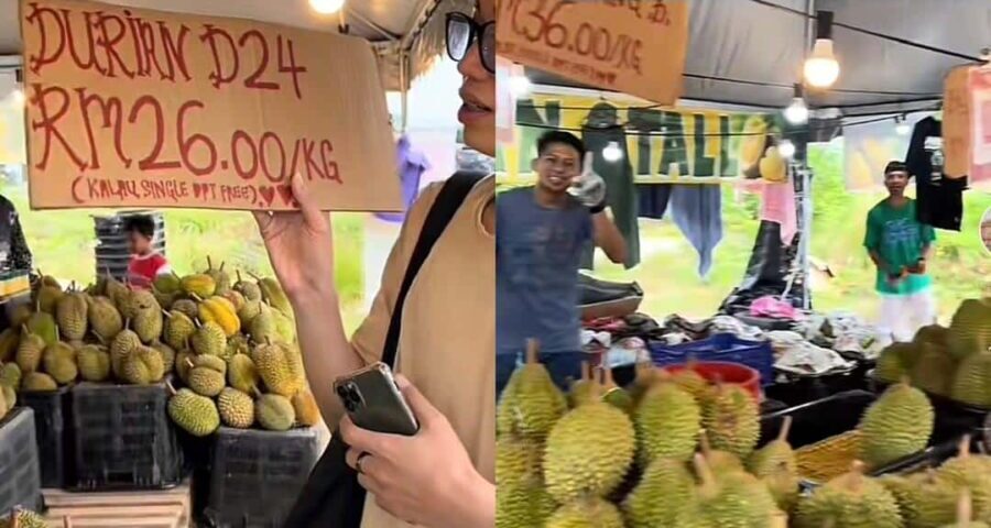 “Kalau single, dapat durian free” – Ramai terharu golongan single dihargai